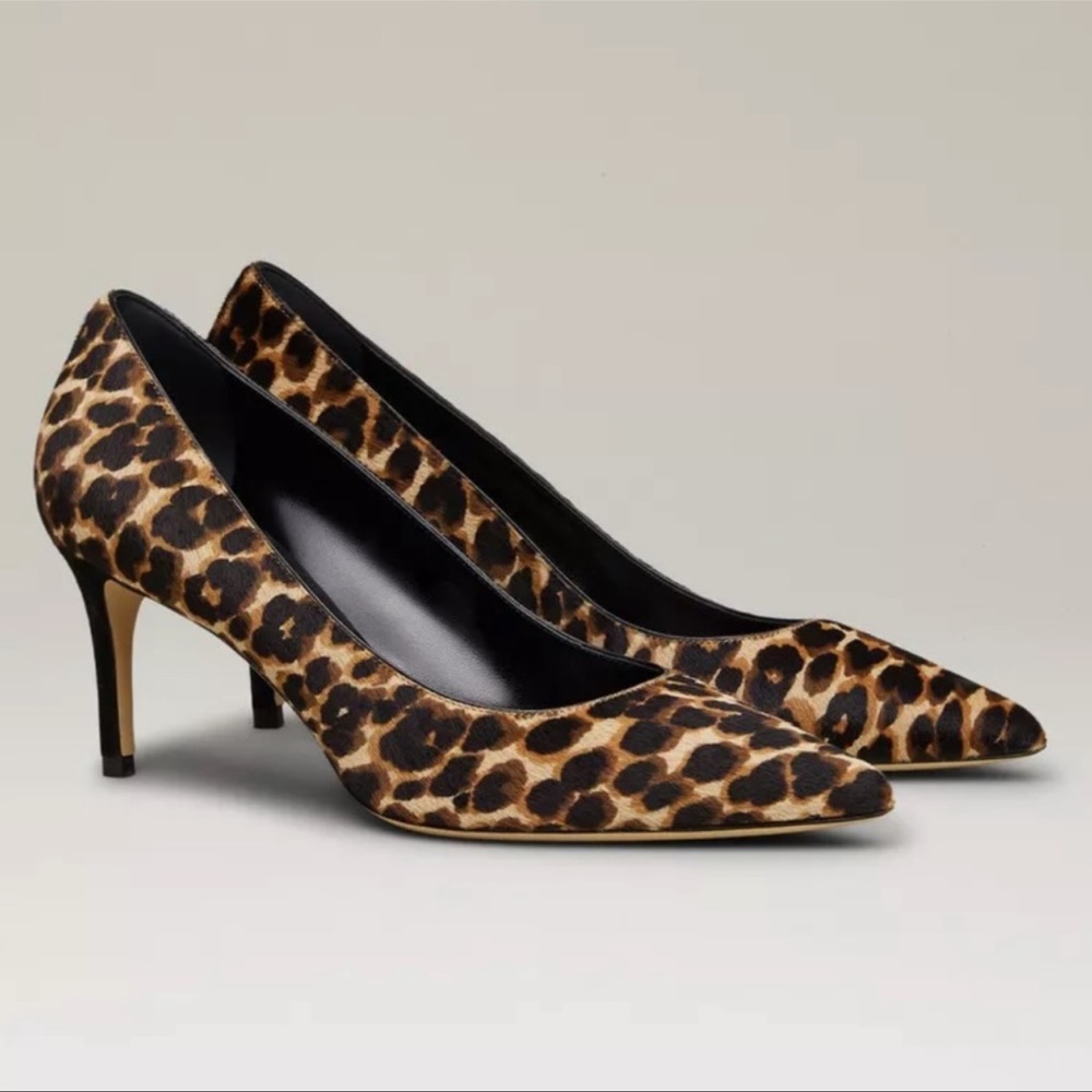 💥6 HR Temp Price Drop💥 🌟NWOT🌟 M. GEMI Leopard Leather Pumps